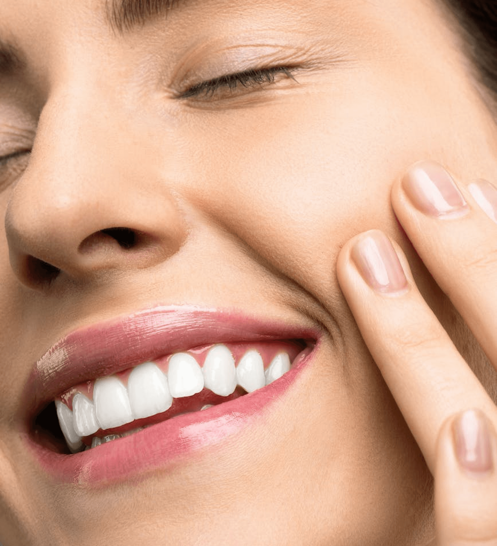 Testimonial Image of woman after receiving face treatment